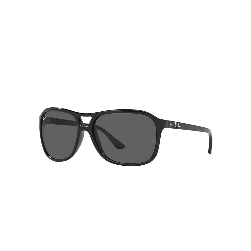 RAY BAN RB4128 SONNENBRILLEN SCHWARZ FASSUNG GRÜN GLAS 60-15 