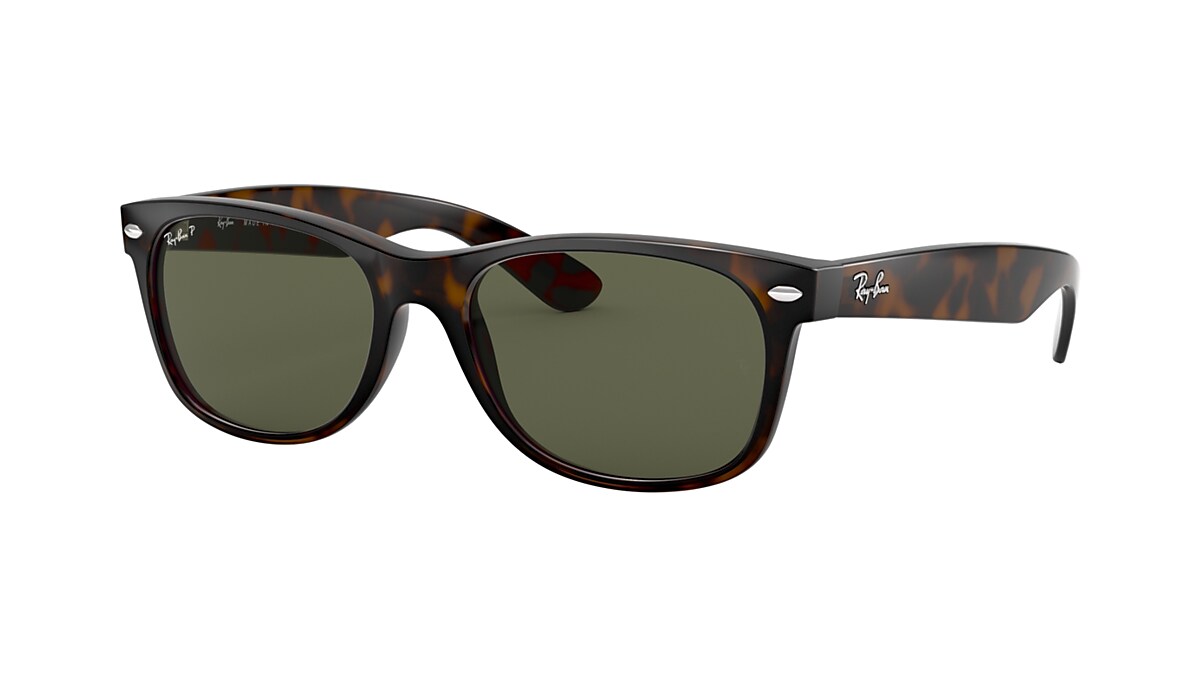 NEW WAYFARER CLASSIC Sunglasses in Tortoise and Green 