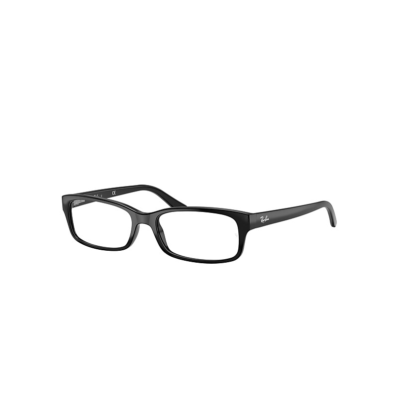 Ray-Ban Rb5187 Optics Eyeglasses Black Frame Clear Lenses 52-16