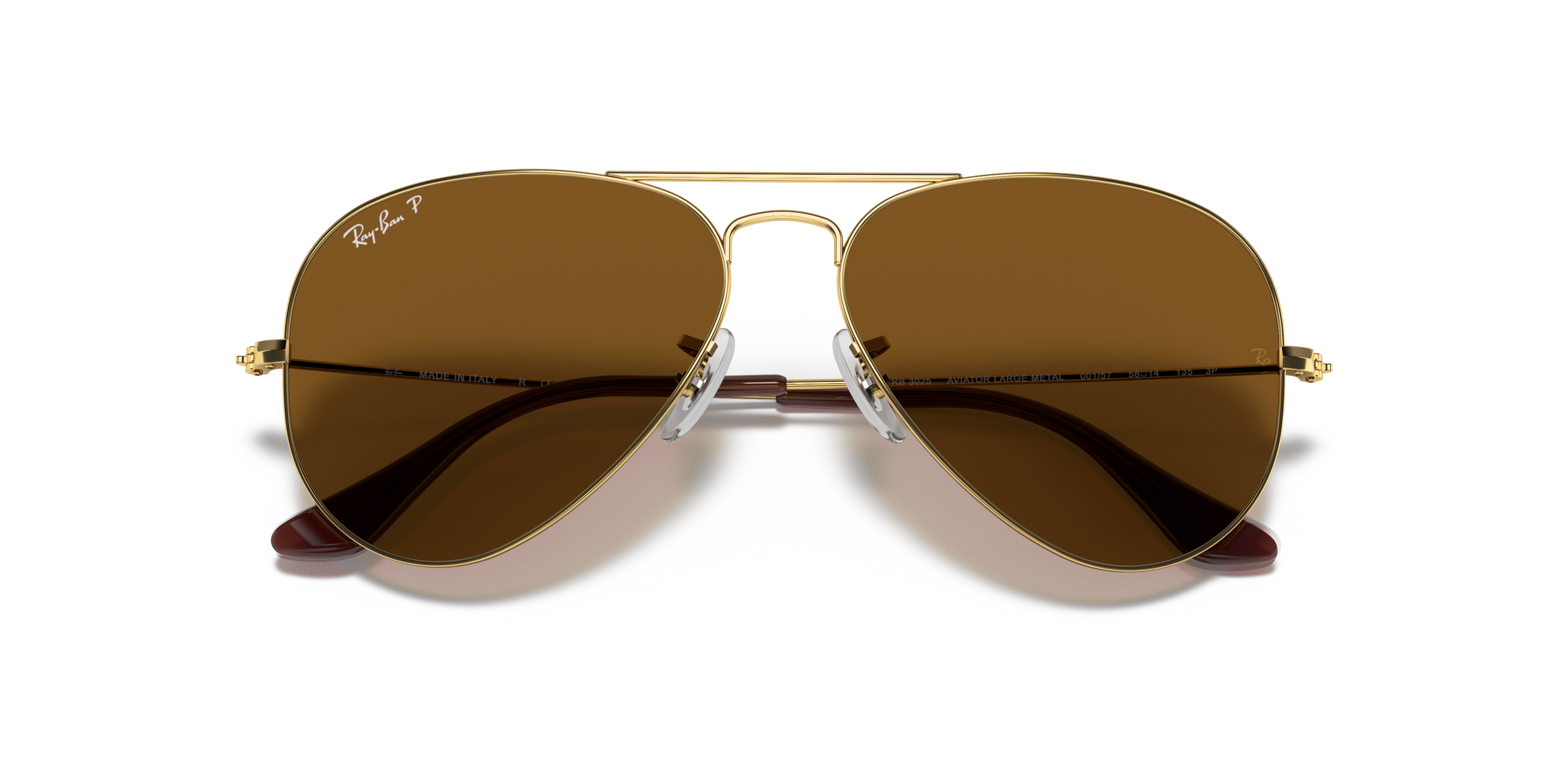 ray ban aviator mm sizes