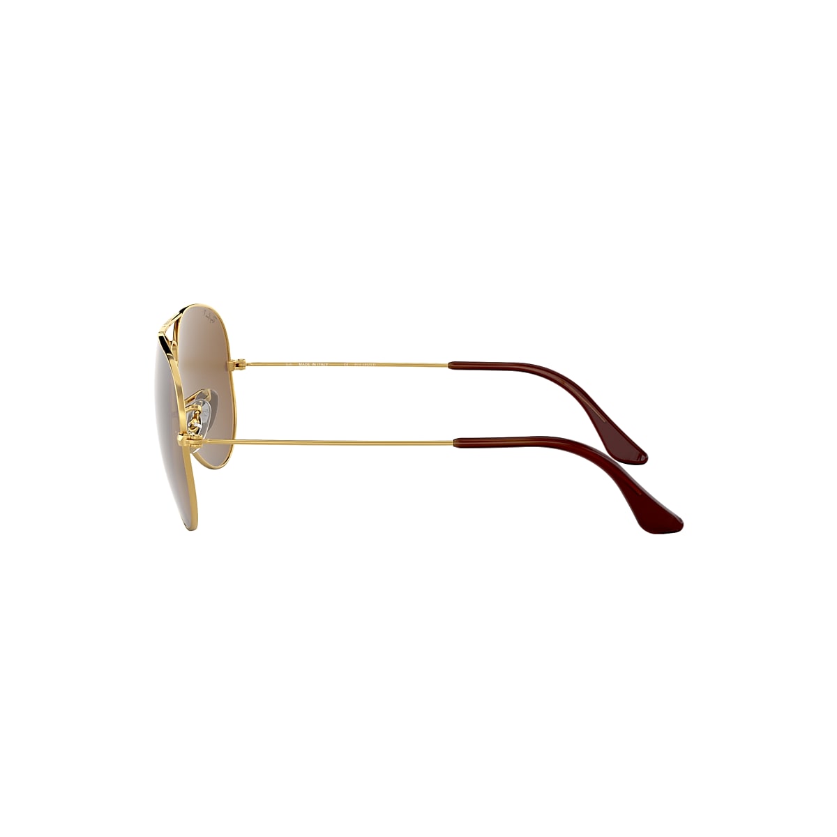 AVIATOR CLASSIC Sunglasses in Gold and Brown - RB3025 | Ray