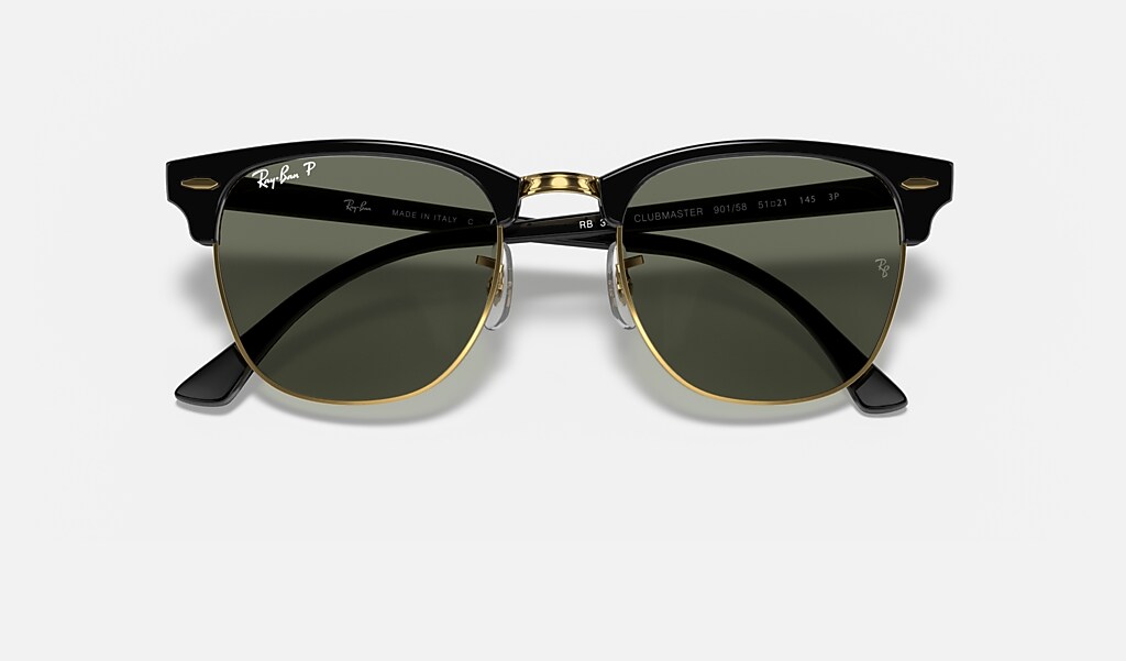 ray-ban 雷朋 派对达人64经典 rb3016 黑色 - 醋酸纤维 - 绿色 偏光