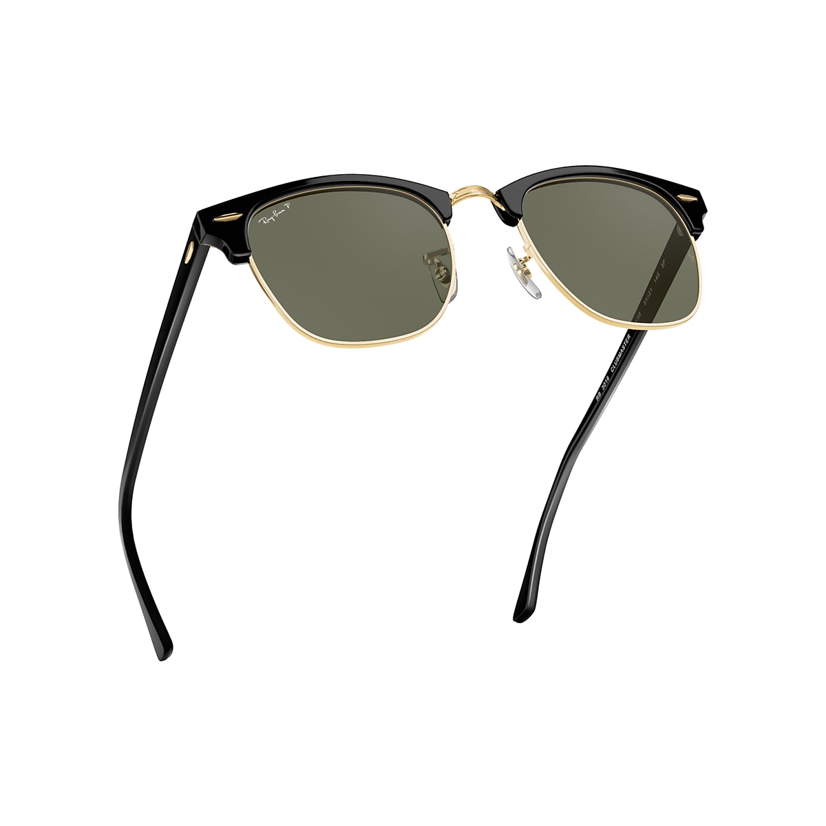 CLUBMASTER CLASSIC Sunglasses in Black and Green RB3016 | Ray-Ban®