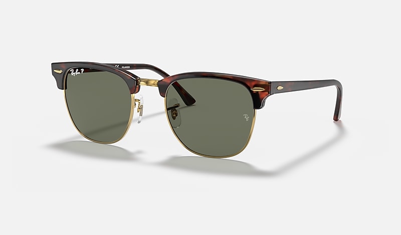 Afgift det samme Kalkun CLUBMASTER CLASSIC Sunglasses in Red Havana and Green - RB3016 | Ray-Ban® US