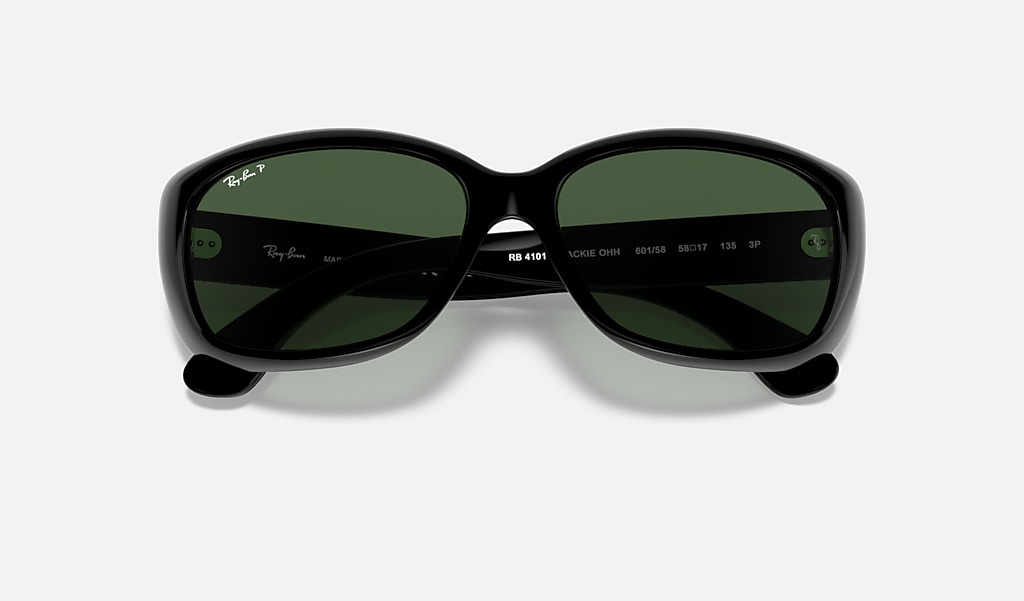 Jackie Ohh Sunglasses in Black and Green | Ray-Ban®