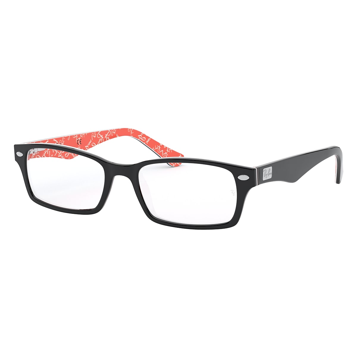 Ray ban black and red frame on sale