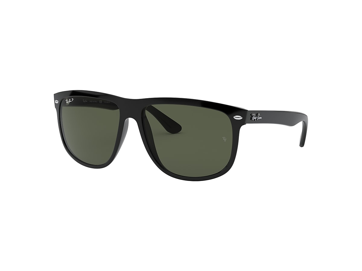 Transparant rustig aan fusie BOYFRIEND Sunglasses in Black and Dark Green - RB4147 | Ray-Ban® US