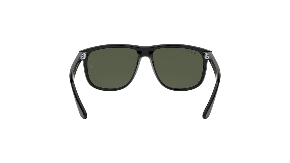 Boyfriend Sunglasses in Black and Dark Green | Ray-Ban®