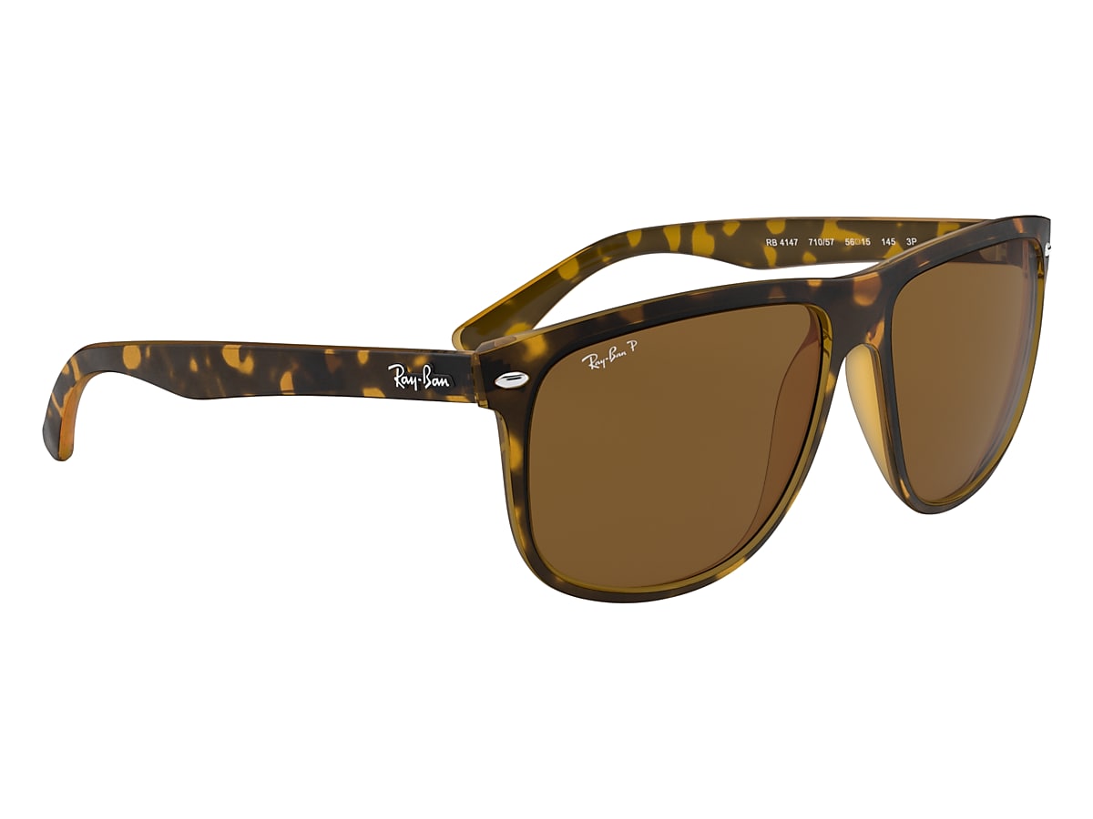 BOYFRIEND Sunglasses in Light Havana and Brown - RB4147 | Ray-Ban® EU
