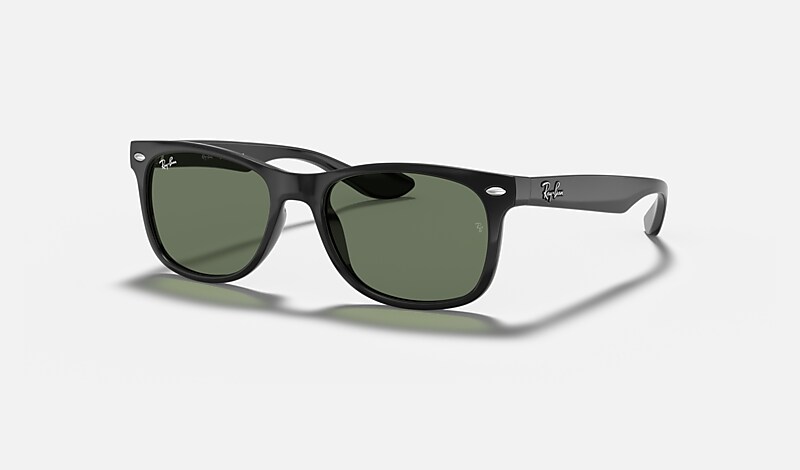 NEW WAYFARER KIDS Sunglasses in Black and Green - RB9052S | Ray