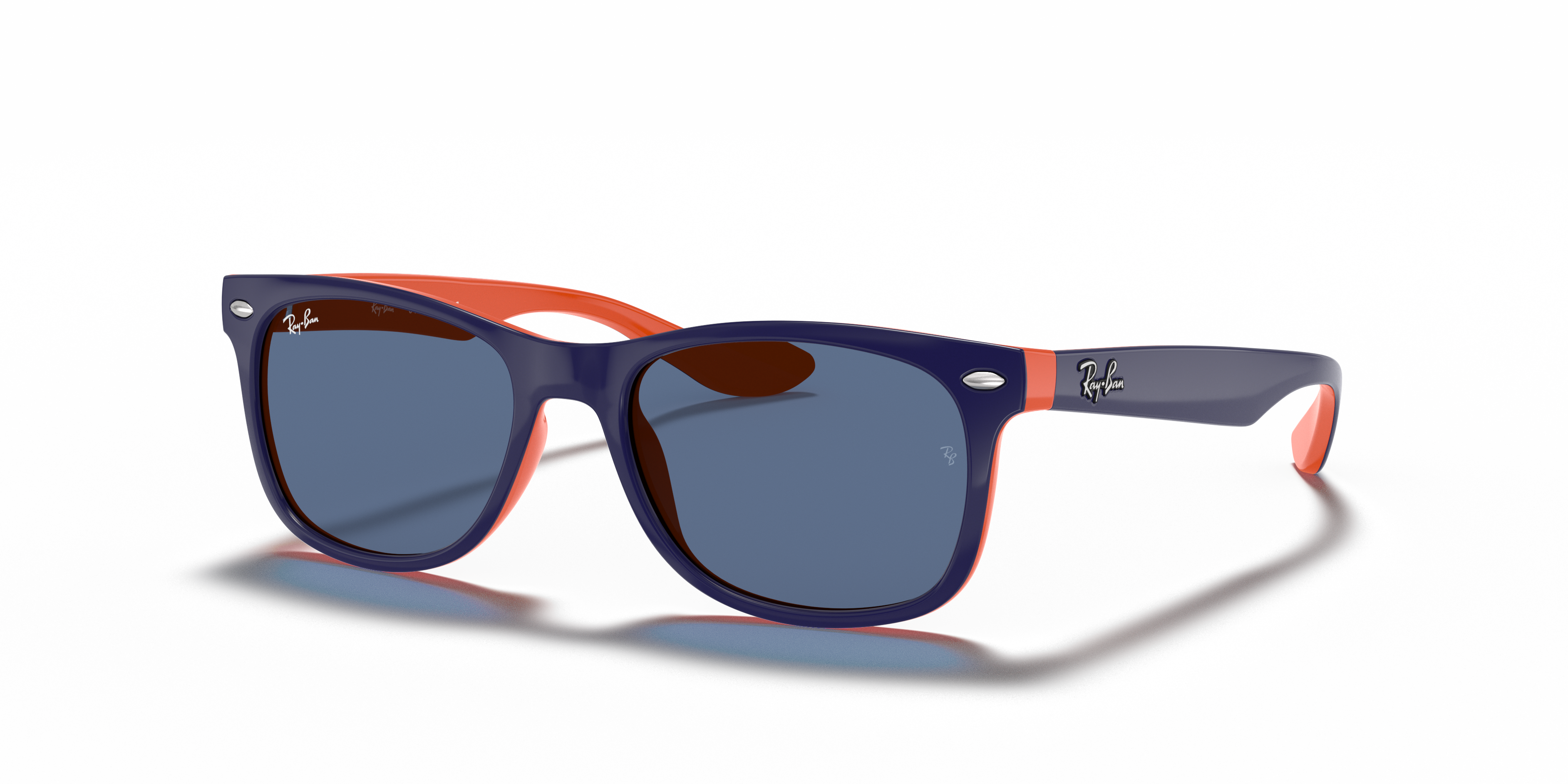 Ray-Ban Junior Sunglasses 9541SN 261/7V Grey Black Violet Blue Mirror –  Discounted Sunglasses