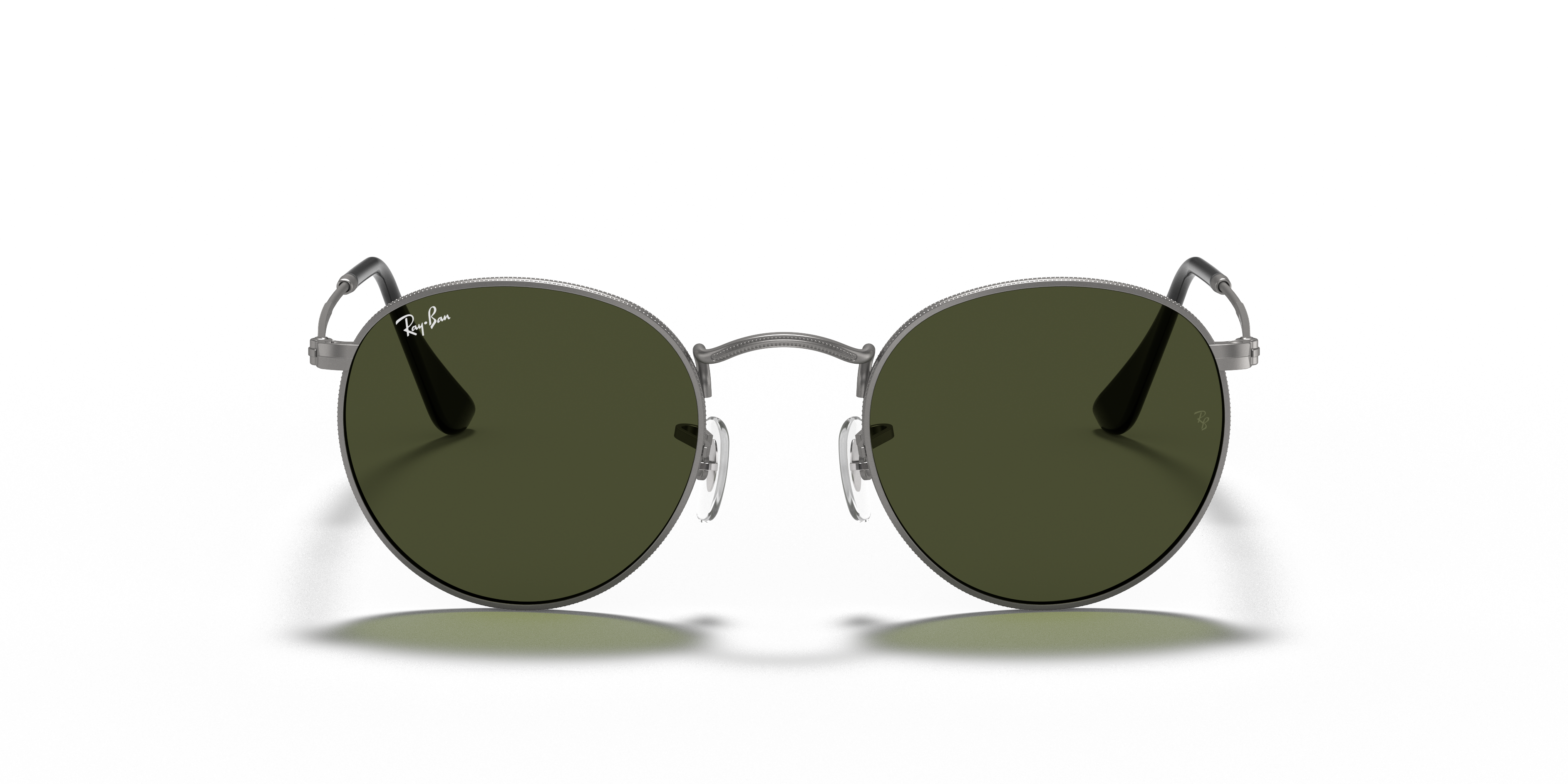 ray ban round sunglasses gunmetal