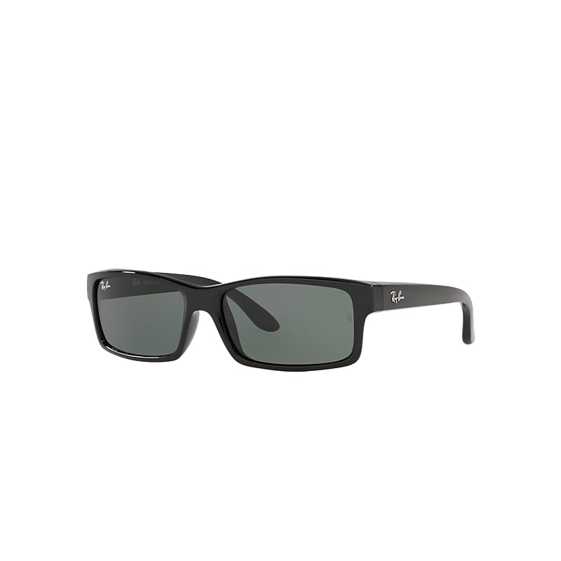 Ray-Ban Rb4151 Sunglasses Black Frame Green Lenses 59-17