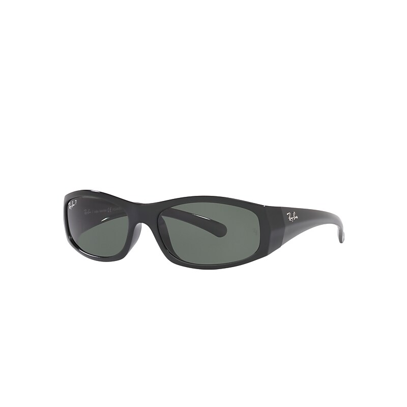 Ray-Ban Rb4093 Sunglasses Black Frame Green Lenses Polarized 57-17