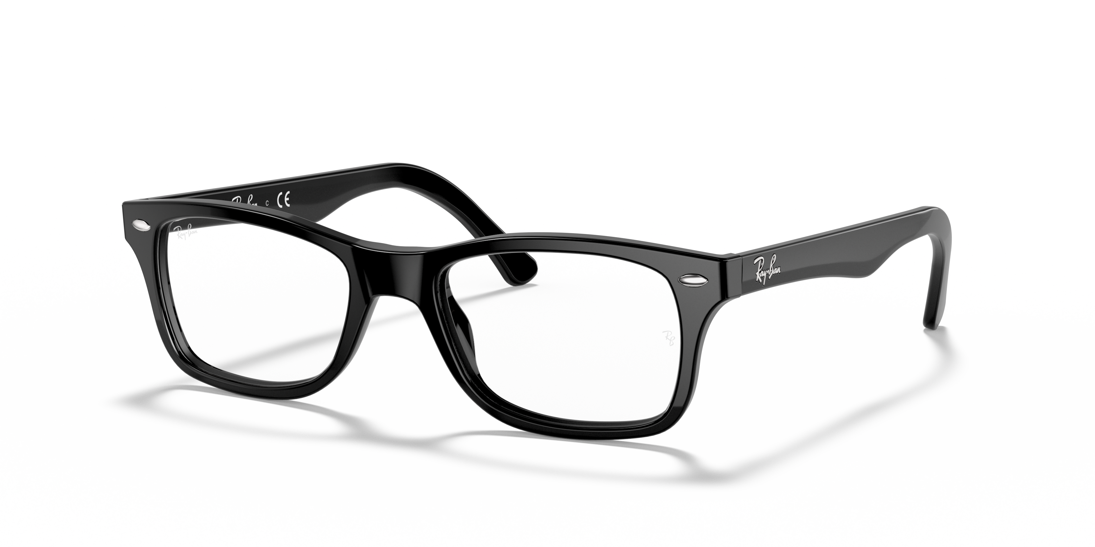 black ray bans eyeglasses