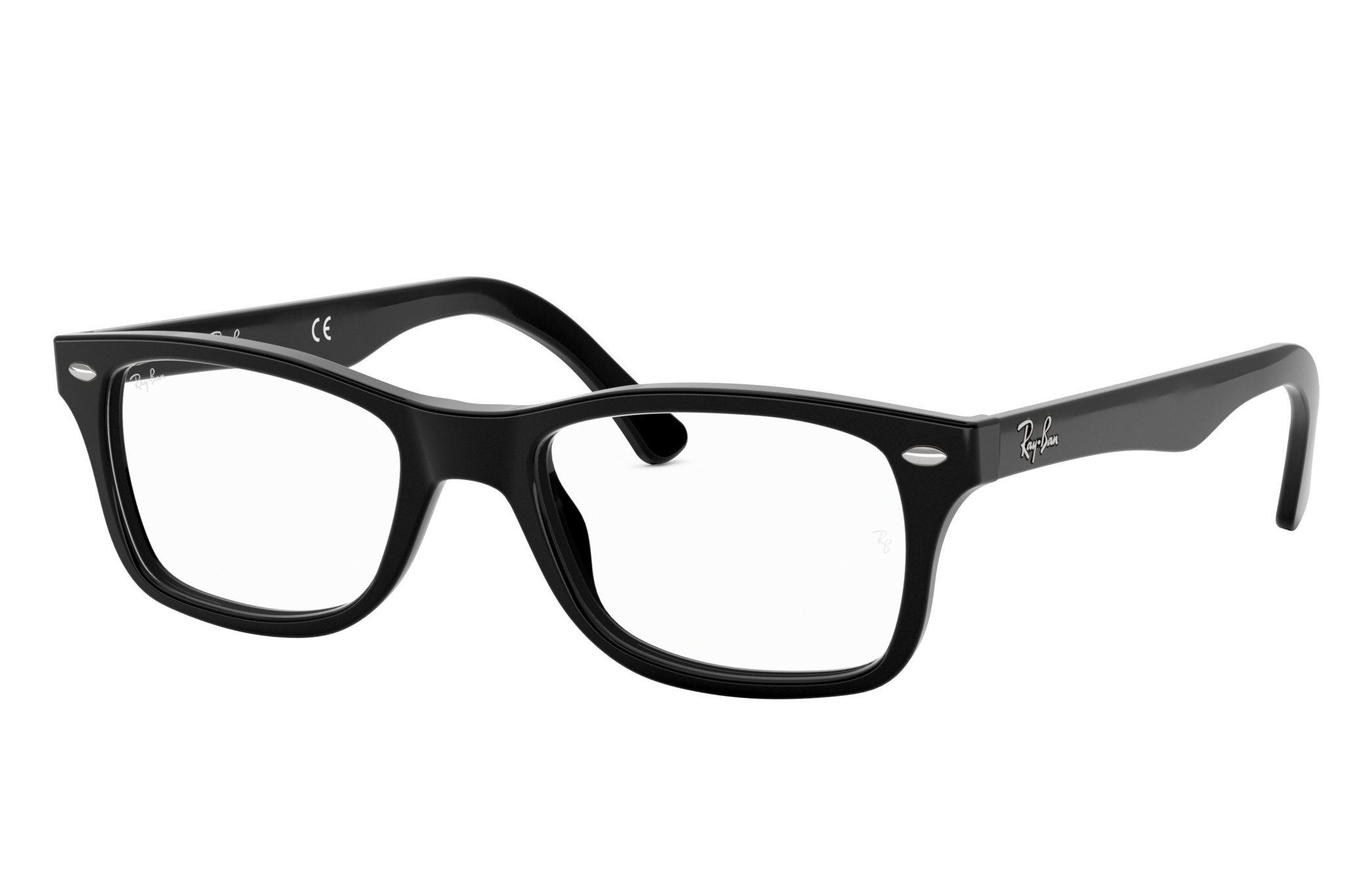 53 Mm Ray-Ban Rx5228 Square Eyeglass Frames Womens Sunglasses Ray-Ban Sunglasses Save 53% Shiny Black/demo Lens 