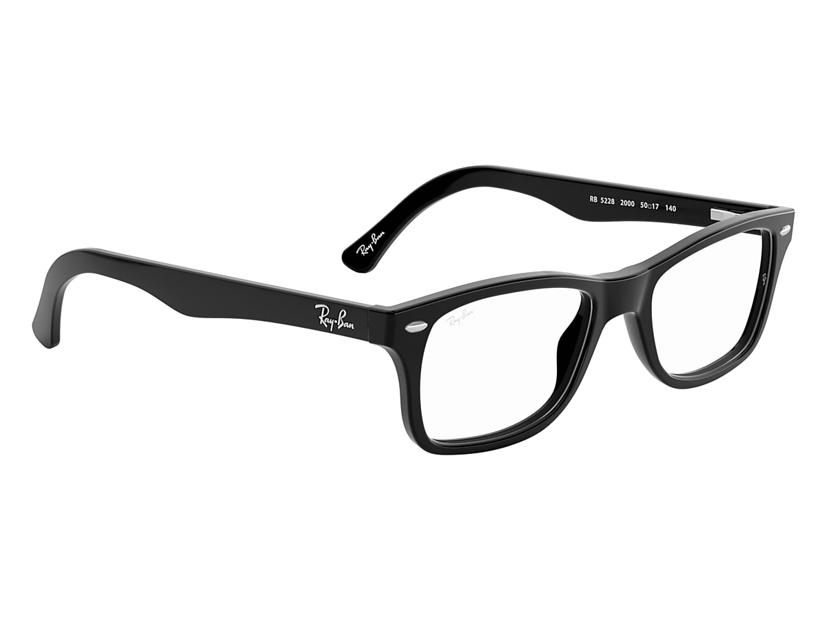 Jep Ødelæggelse hegn RB5228 OPTICS Eyeglasses with Black Frame - RB5228 | Ray-Ban® US