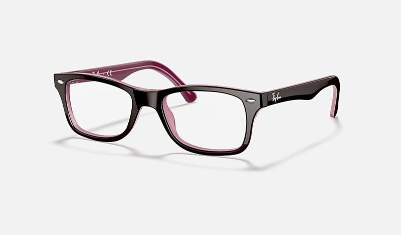 RB5228 OPTICS Eyeglasses with Brown On Pink Frame RB5228 Ray