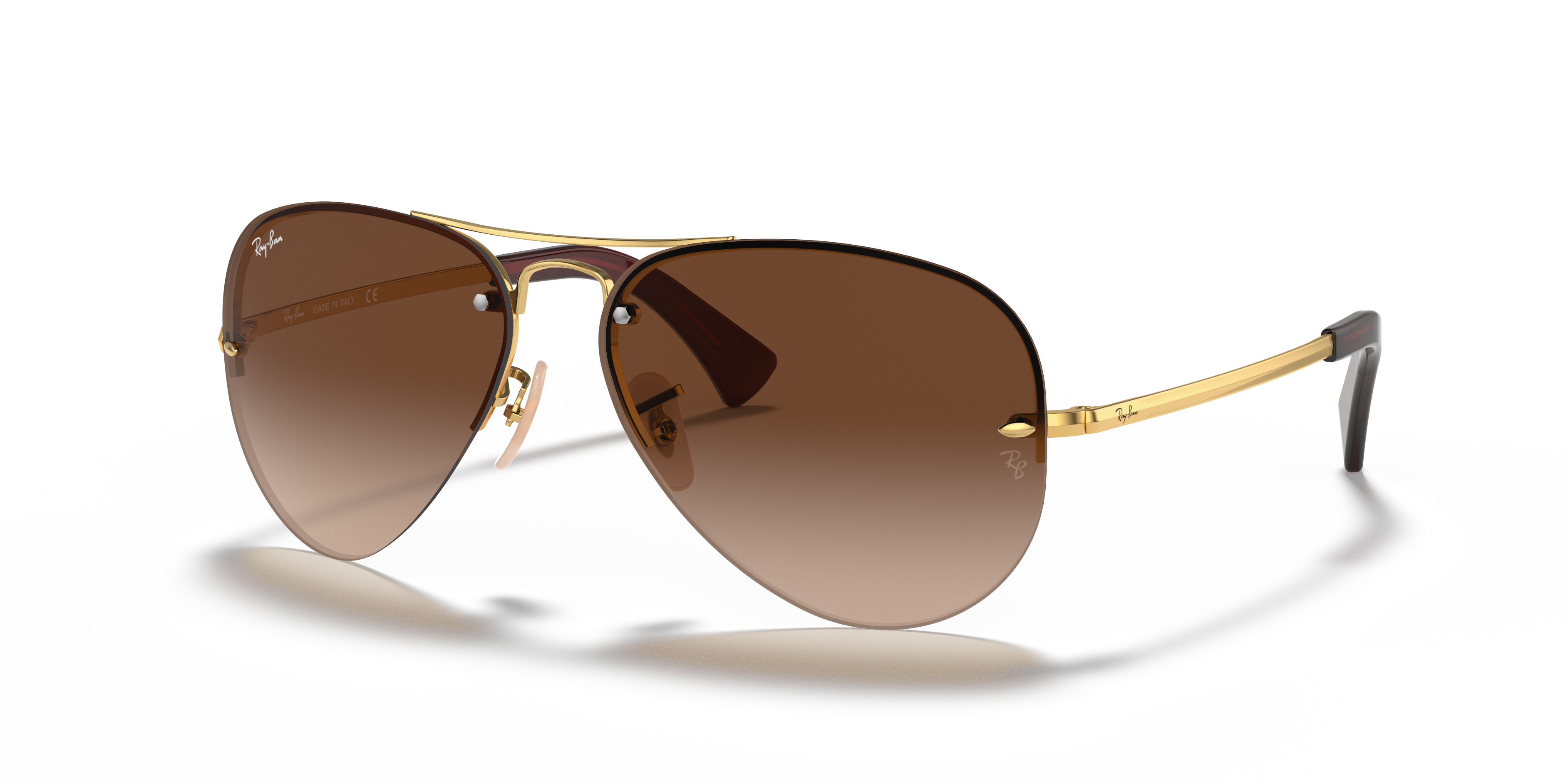 RB3449 Sunglasses in Gold and Brown - RB3449 | Ray-Ban® US