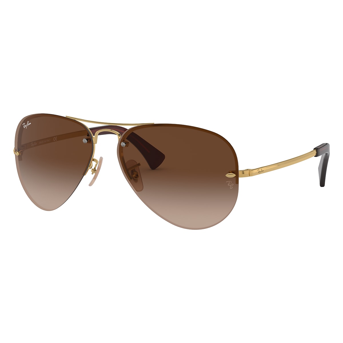 RB3449 Sunglasses in Gold and Brown - RB3449 | Ray-Ban® US