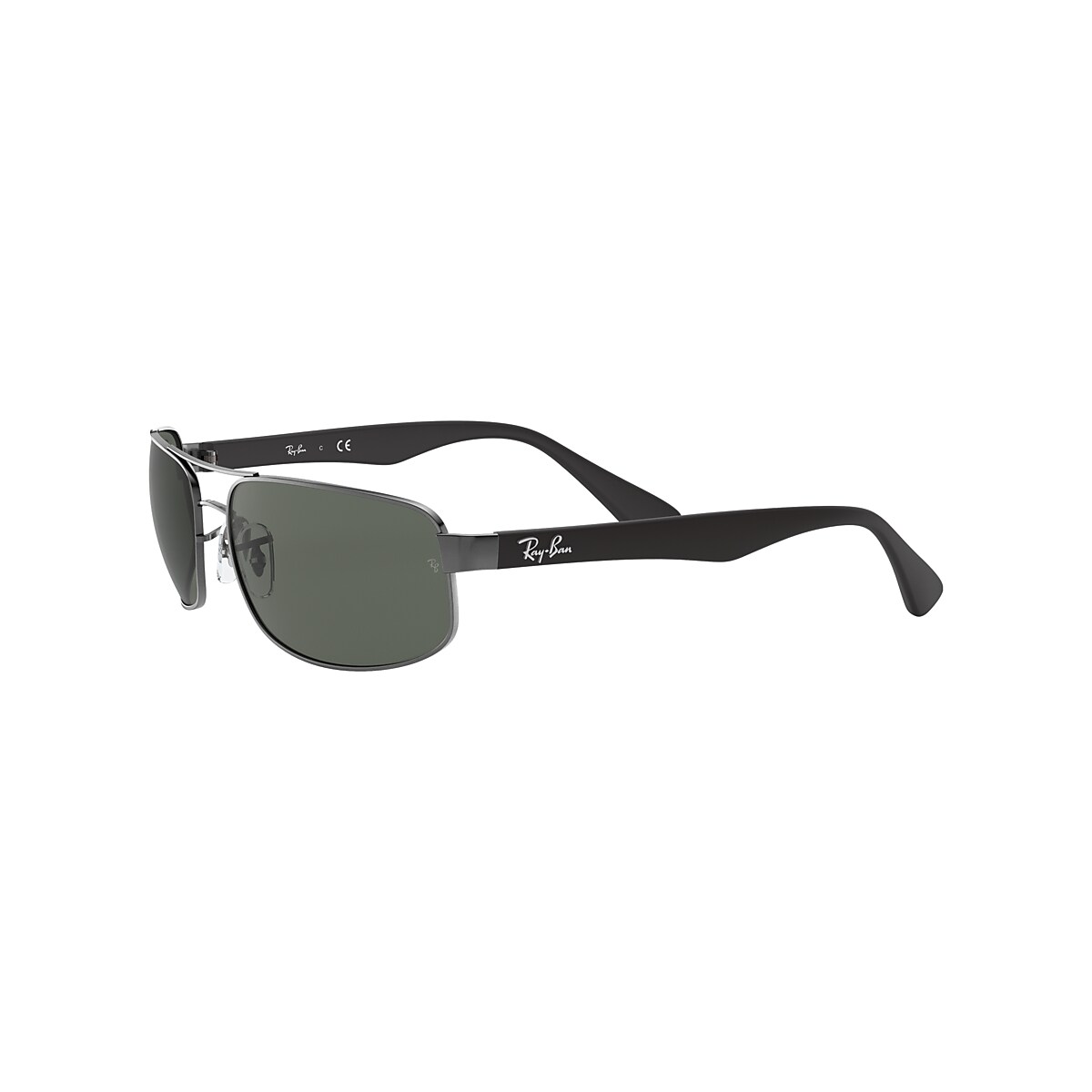 RB3445 Sunglasses in Gunmetal and Green Classic G 15 RB3445 Ray Ban US