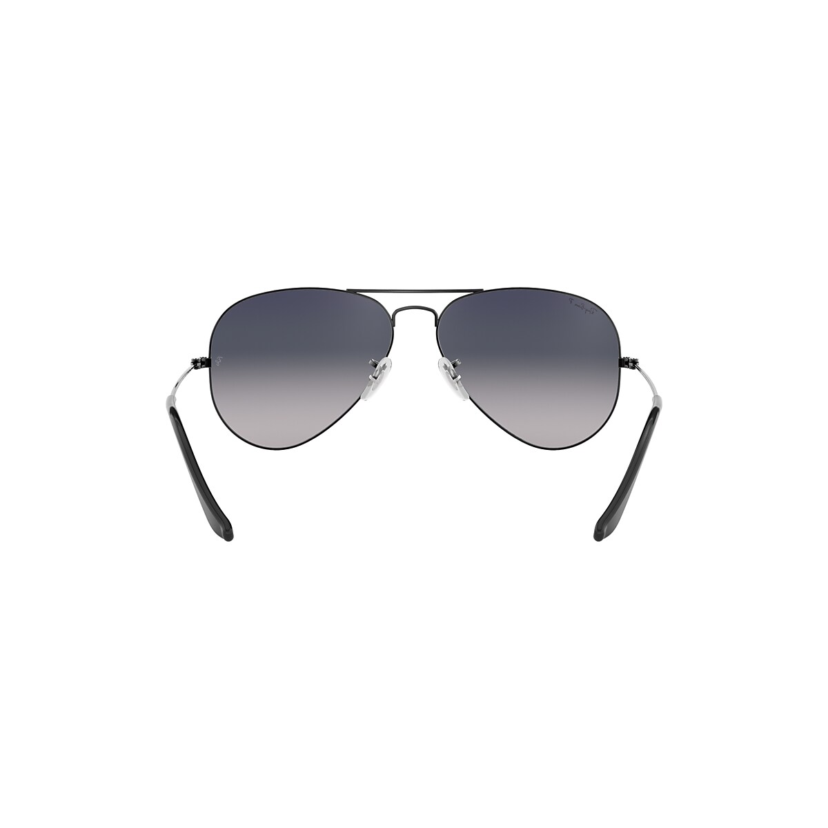 AVIATOR GRADIENT Sunglasses in Gunmetal and Blue/Grey