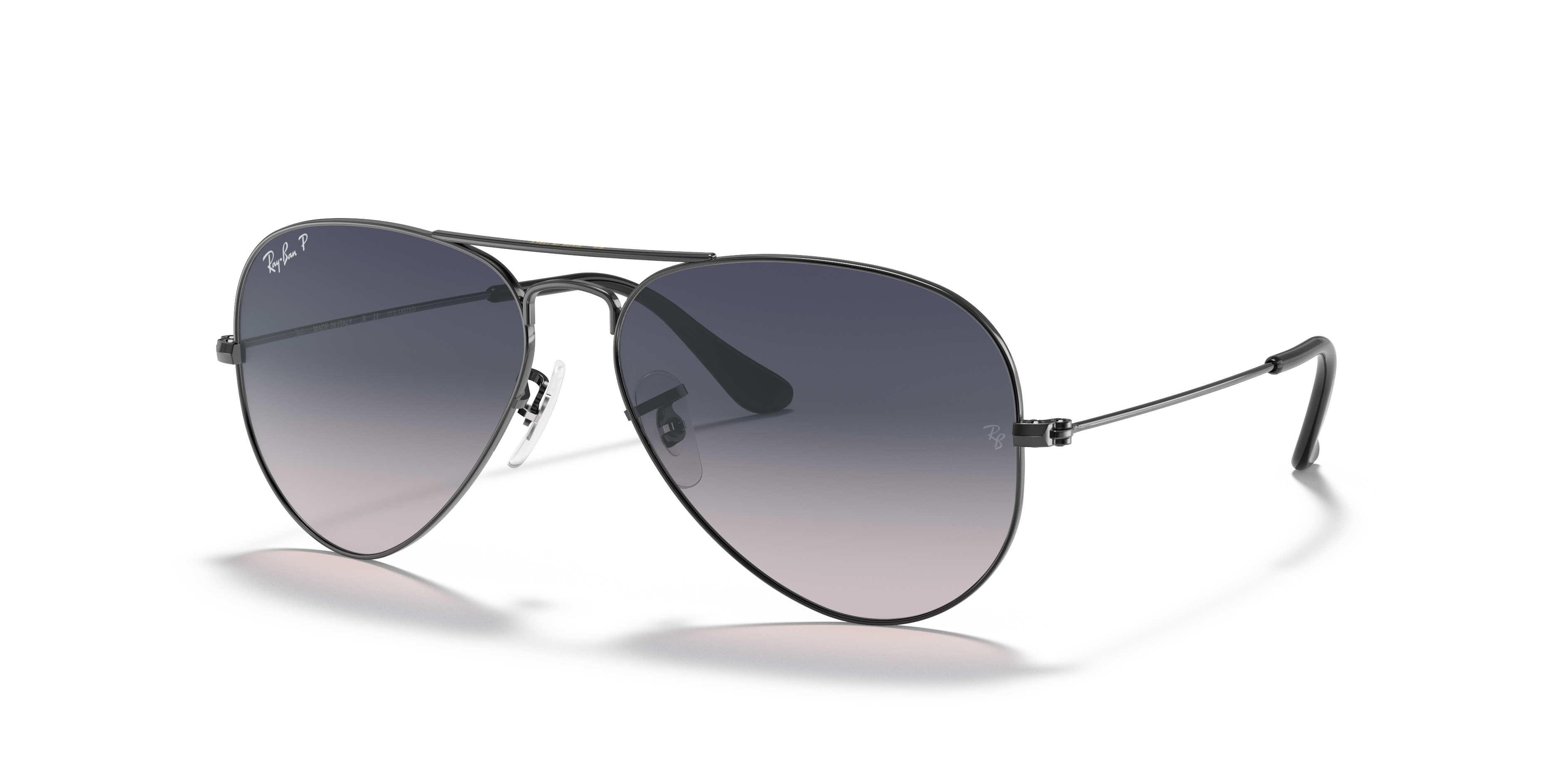 ray ban gun metal