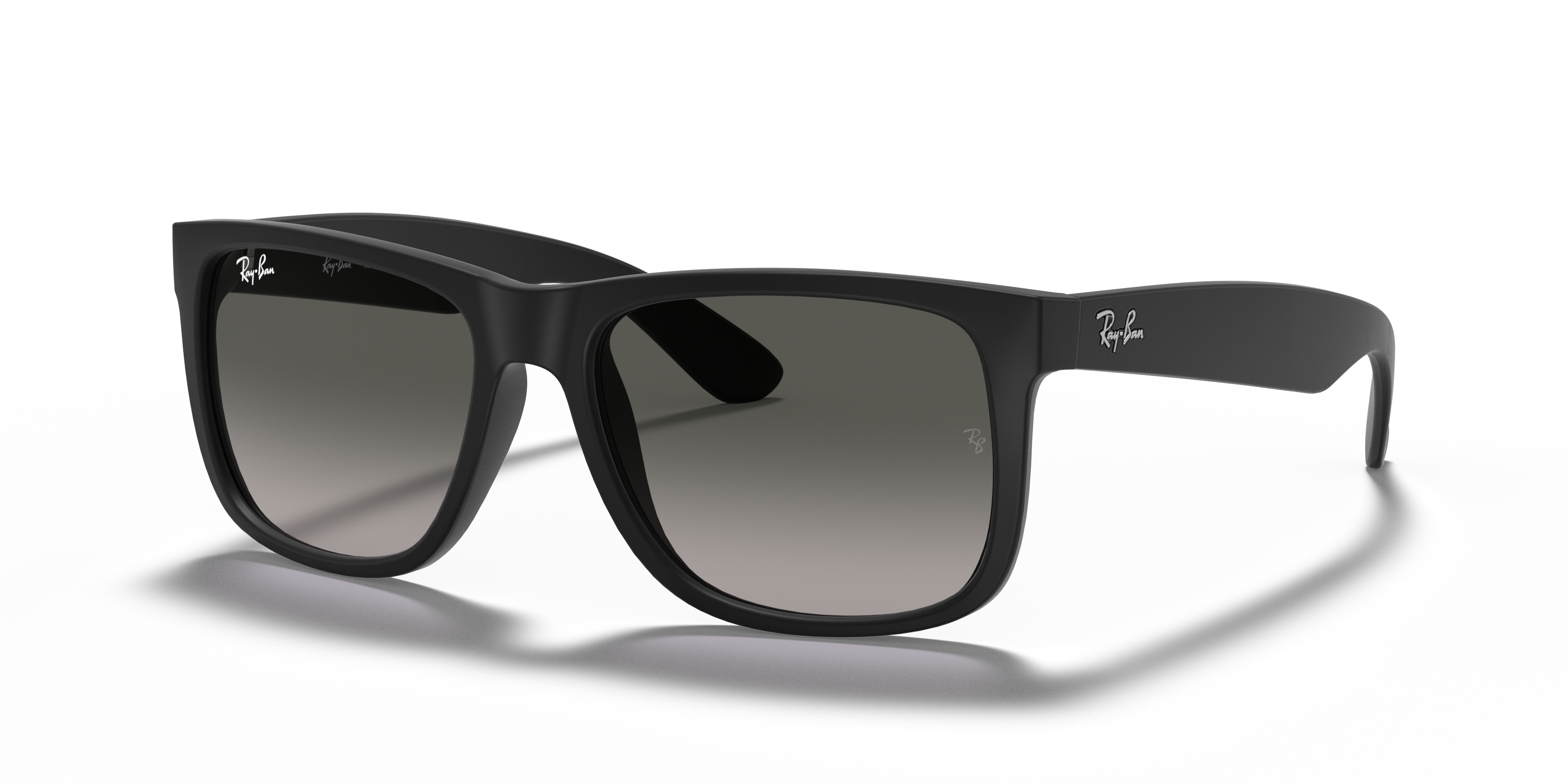 JUSTIN CLASSIC Sunglasses in Black and Dark Grey - RB4165 | Ray 