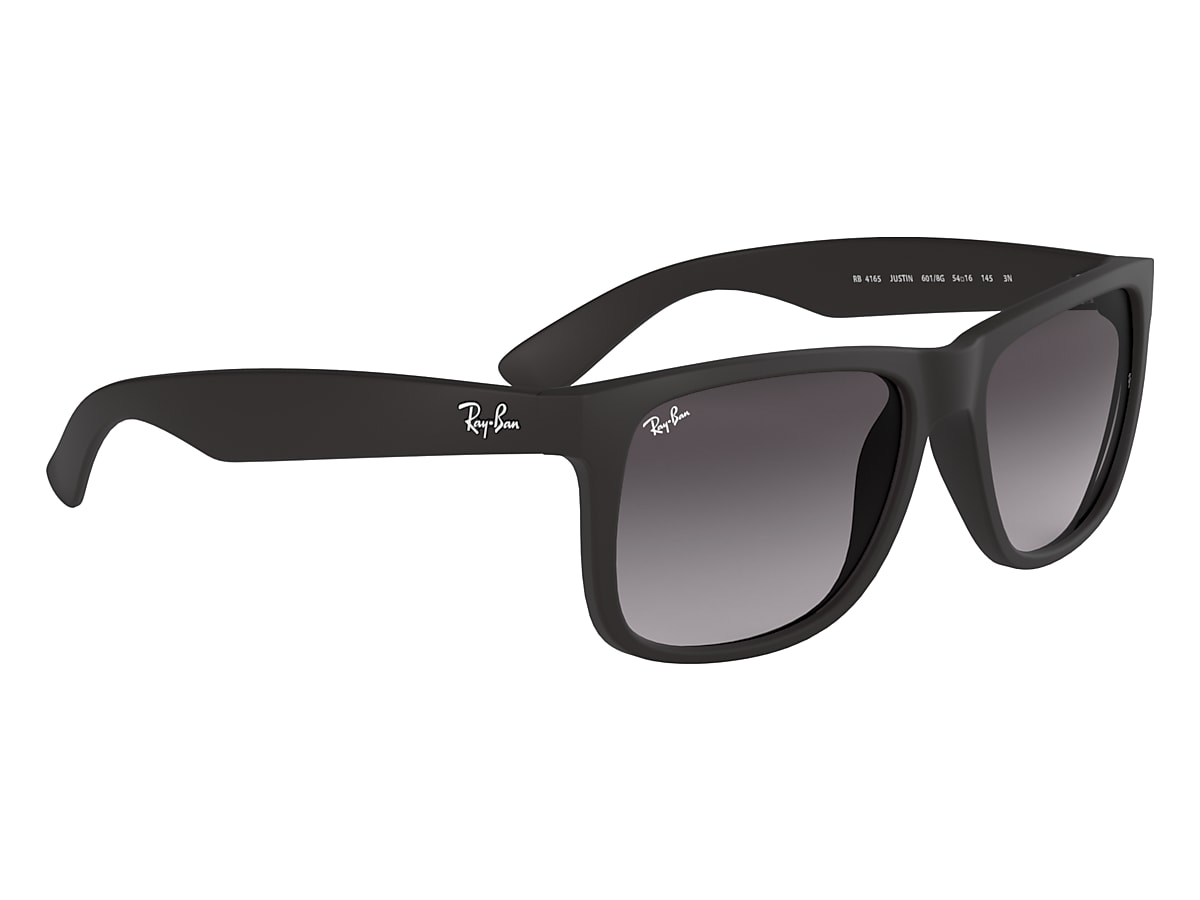 Door Aardbei Aandringen Justin Classic Sunglasses in Black and Dark Grey | Ray-Ban®