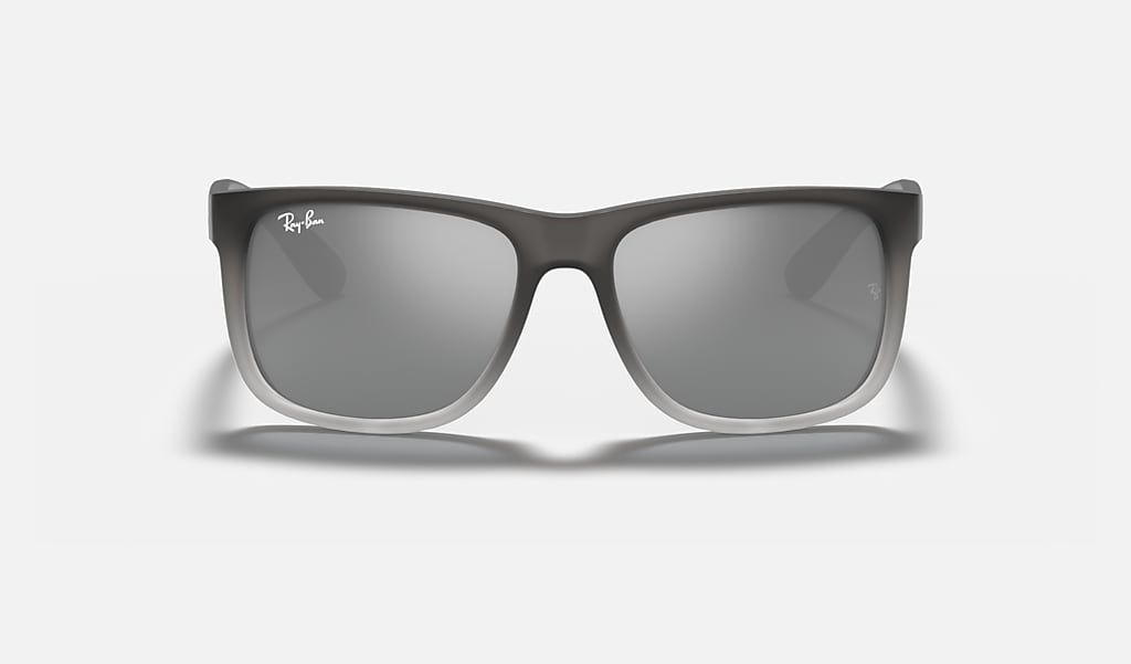 Justin Classic Sunglasses in Grey and Silver | Ray-Ban®