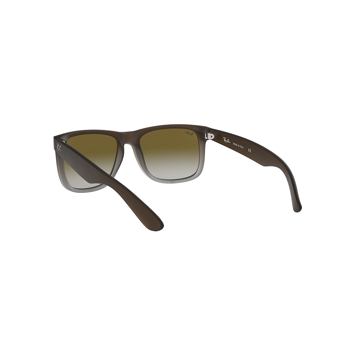 optager landsby En smule Justin Classic Sunglasses in Brown and Green | Ray-Ban®