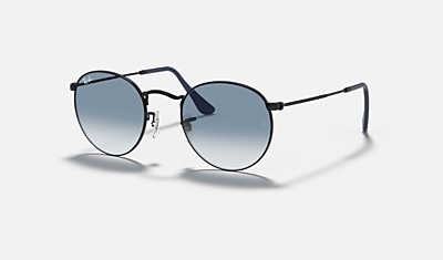 uøkonomisk damp Rug ROUND METAL Sunglasses in Black and Light Blue - RB3447 | Ray-Ban® US