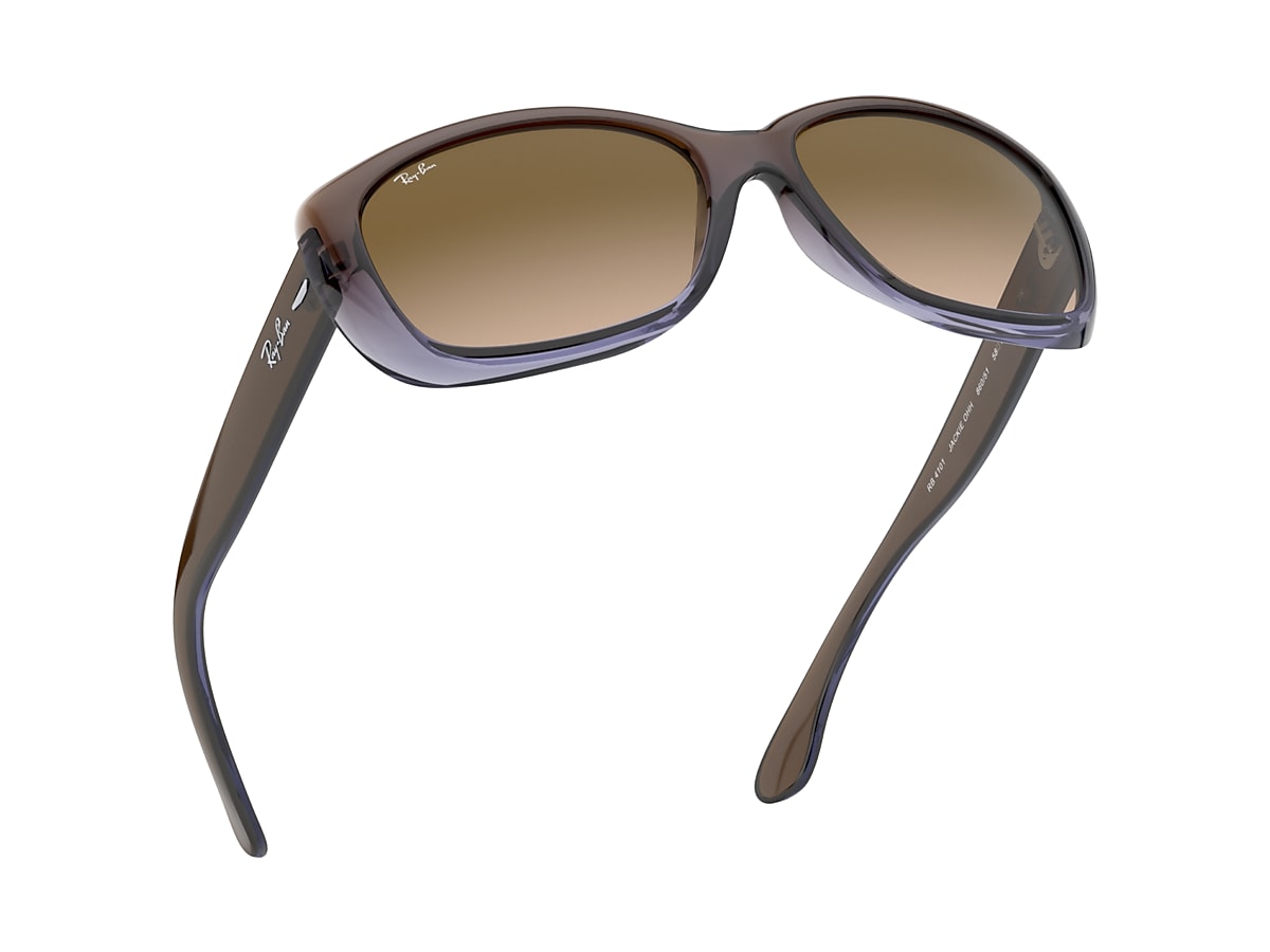 JACKIE OHH Sunglasses in Brown and Brown Gradient RB4101 Ray Ban US