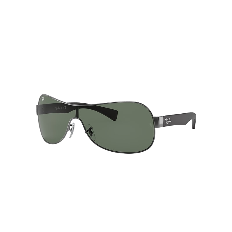 Ray-Ban Rb3471 Sunglasses Black Frame Green Lenses 01-32