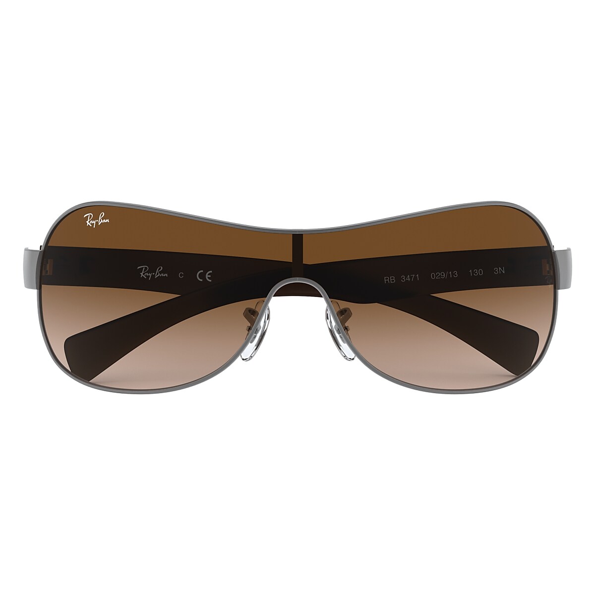 RB3471 Sunglasses in Gunmetal and Brown - RB3471 | Ray-Ban® US