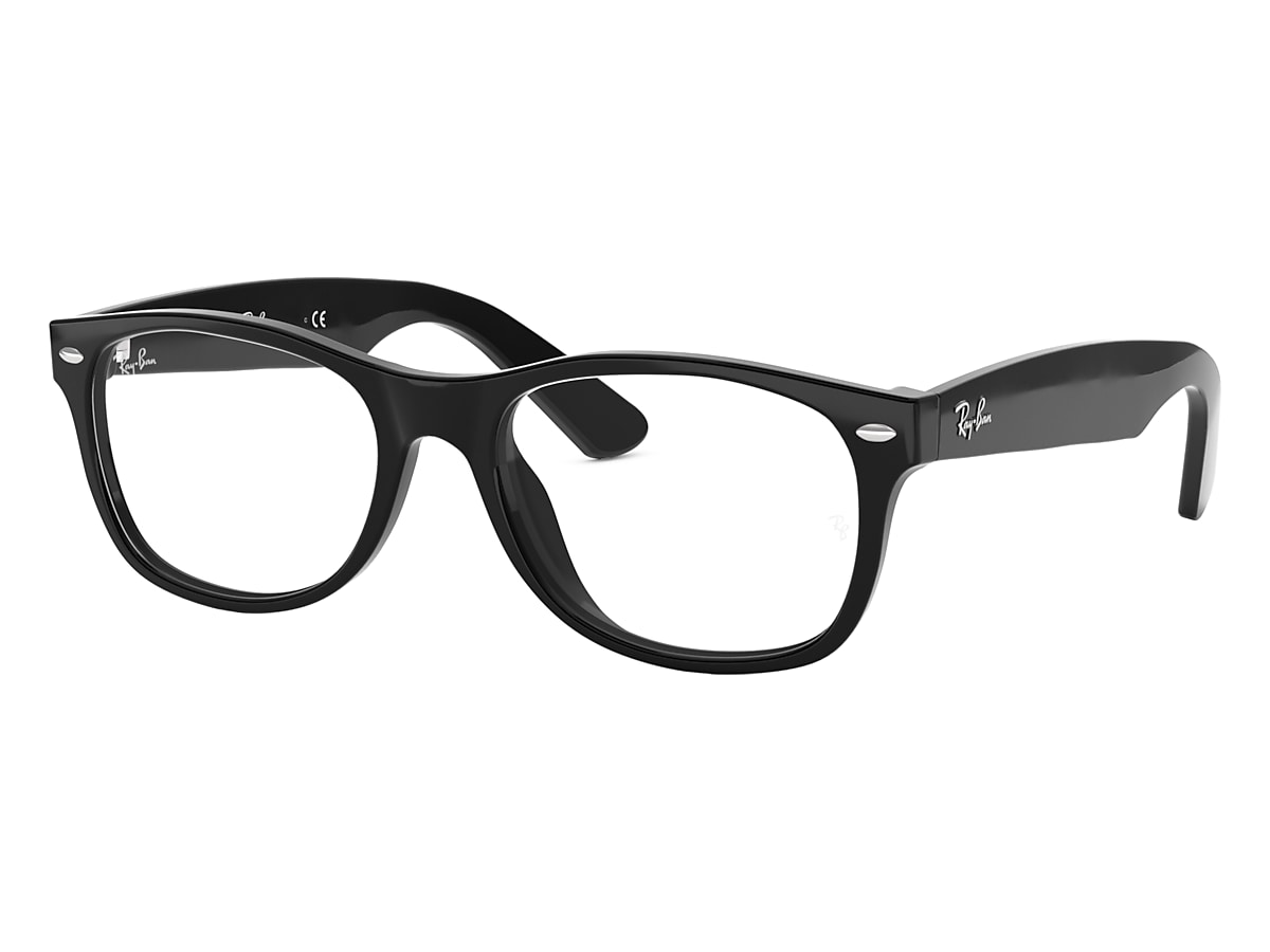 NEW WAYFARER OPTICS Eyeglasses with Black Frame - RB5184F | Ray