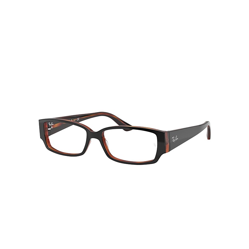 Ray-Ban Rb5250 Optics Eyeglasses Black Frame Clear Lenses 54-15