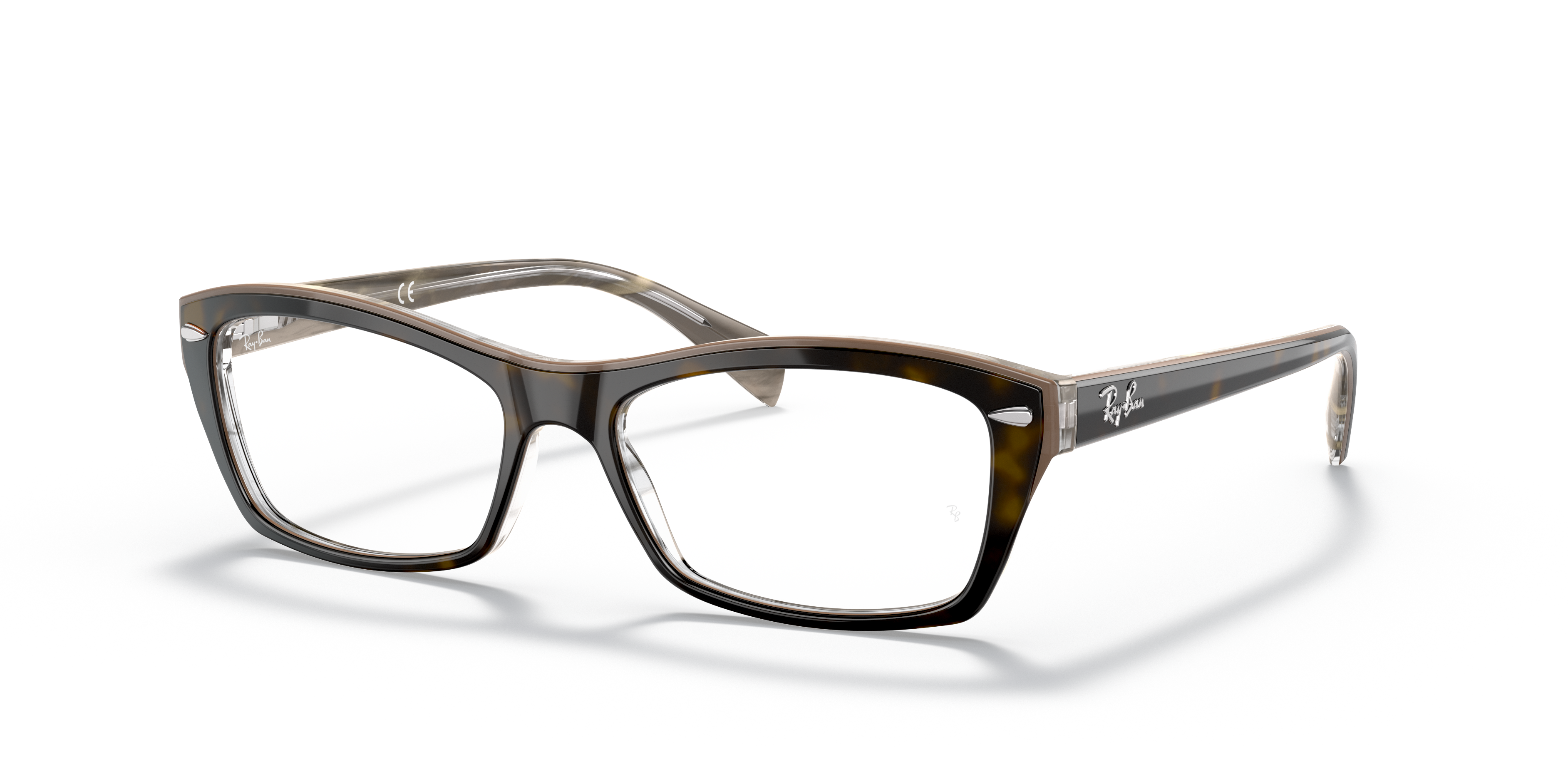 Rb5255 Eyeglasses with Tortoise Frame | Ray-Ban®