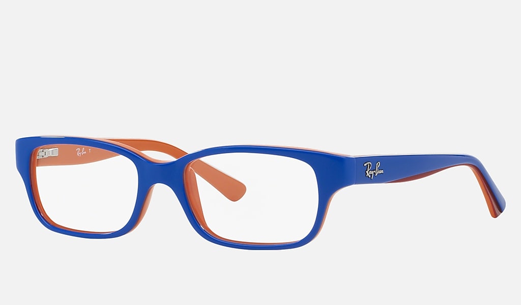 vredig Technologie Waterig Rb1527 brillen met Blauw op Oranje montuur | Ray-Ban®