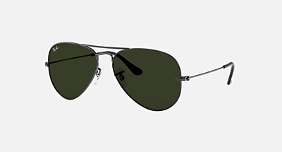 Gold rim aviator sunglasses sale