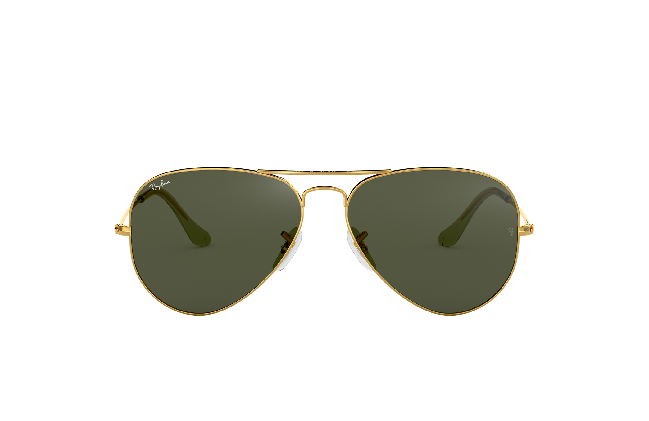 WOMEN FASHION Accessories Sunglasses Golden Single Ray Ban Green lens aviator glasses discount 44% 