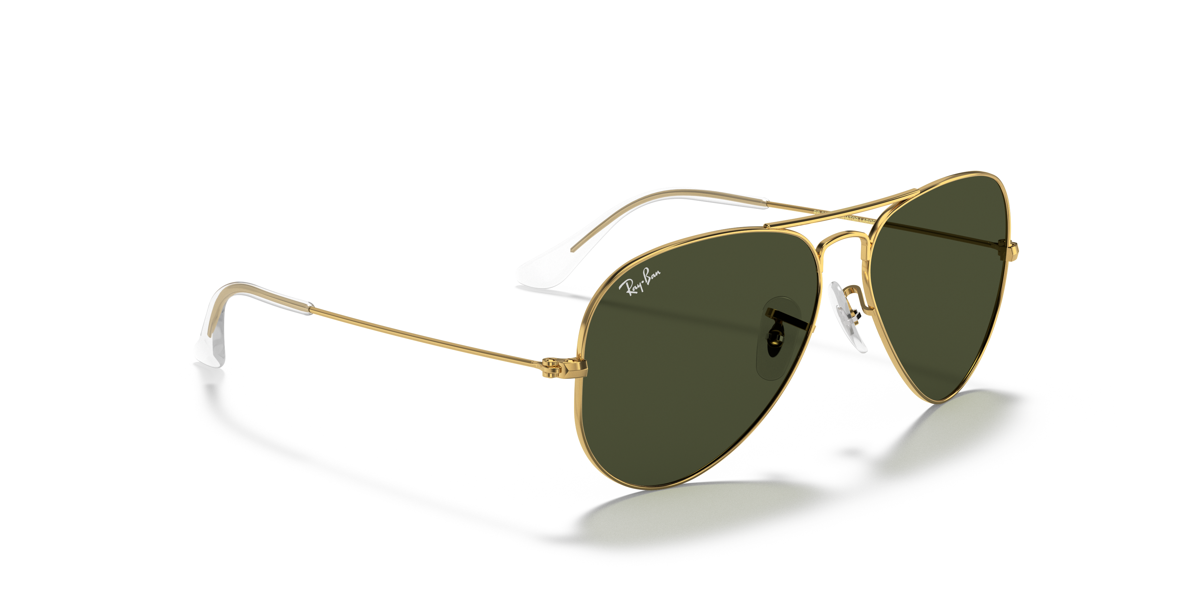 Oversized Designer Aviator Eyeglasses Gold Metal Frame Clear Lens Glasses b 