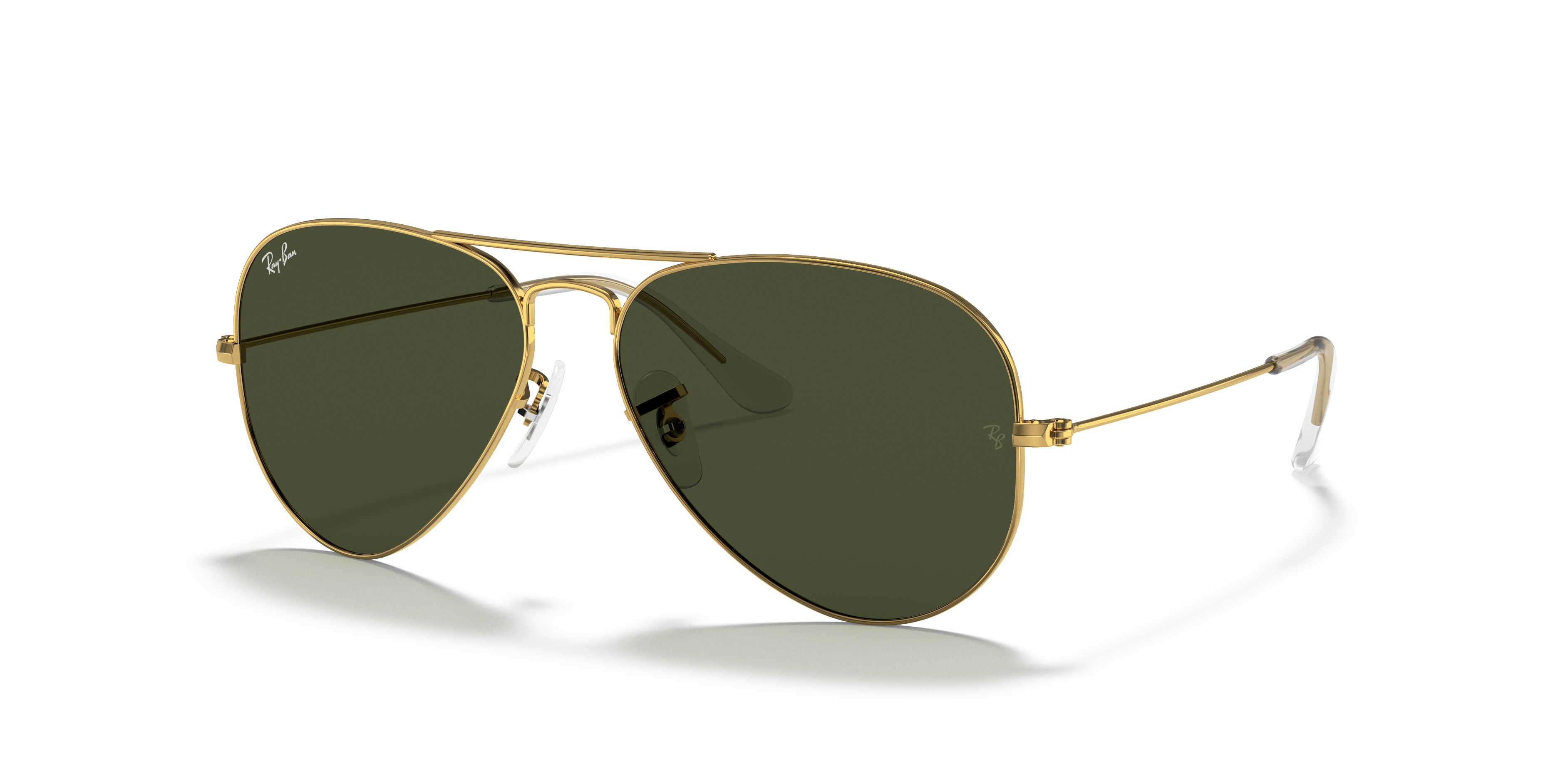 AVIATOR CLASSIC Sunglasses in Gold and Green - RB3025 | Ray-Ban® EU