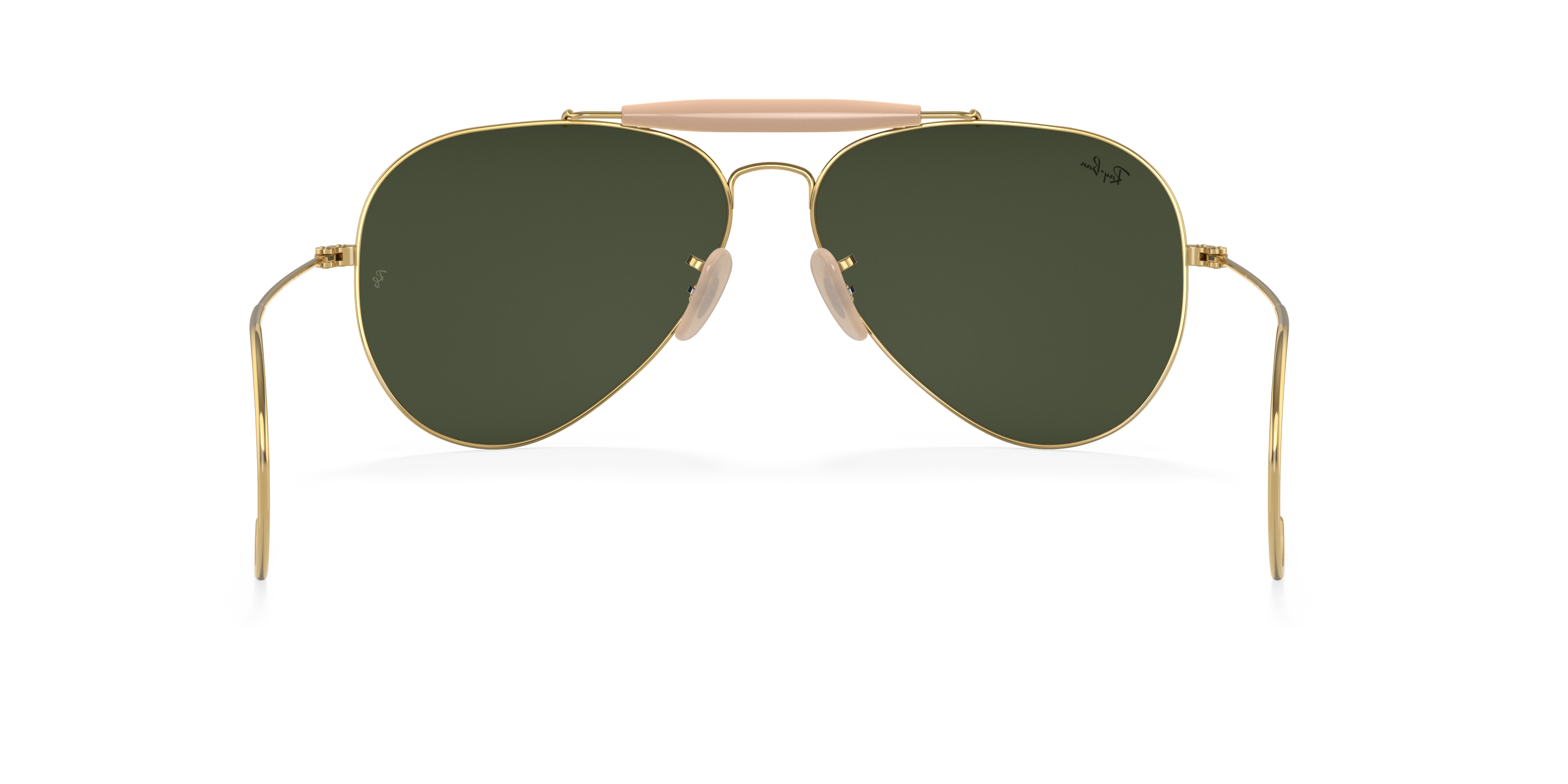 ray ban caravan gold