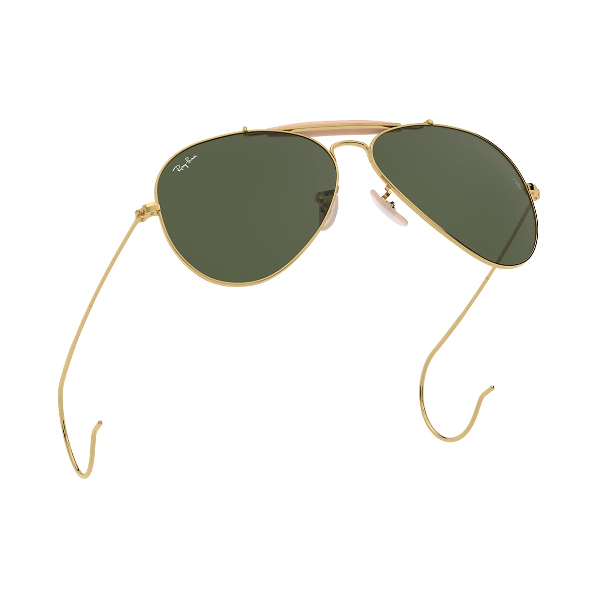 Outdoorsman Sunglasses Gold and Green |
