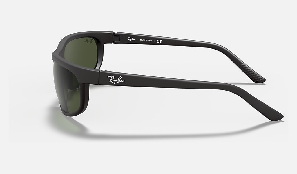 Predator 2 Sunglasses in Black and Green | Ray-Ban®