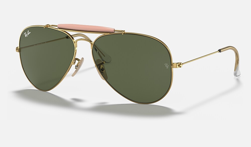 Ii Sunglasses Dourado and Verde Ray-Ban®