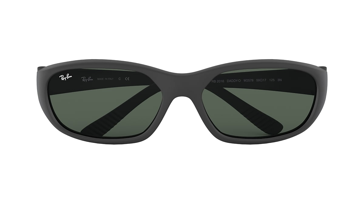DADDY-O II Sunglasses in Black and Green - RB2016