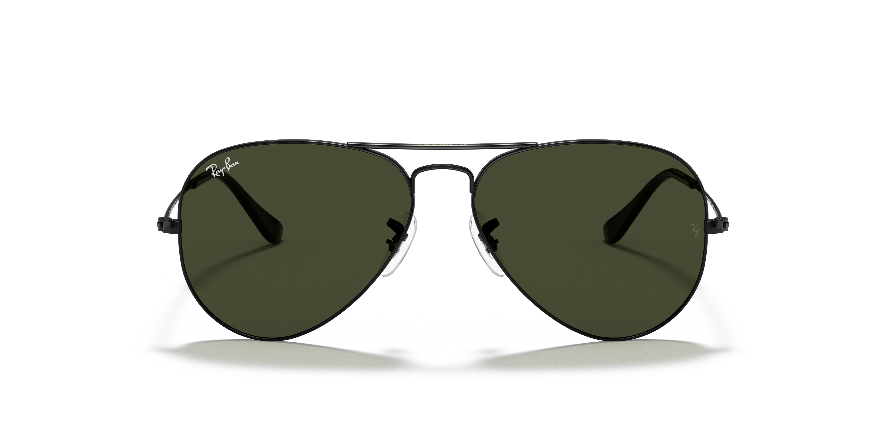 Occhiali da Sole Aviator Classic in Nero e Verde | Ray-Ban®