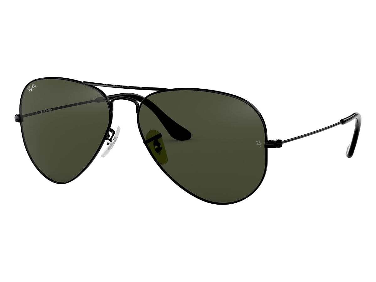 AVIATOR CLASSIC Sunglasses in Black and Green RB3025 Ray Ban US